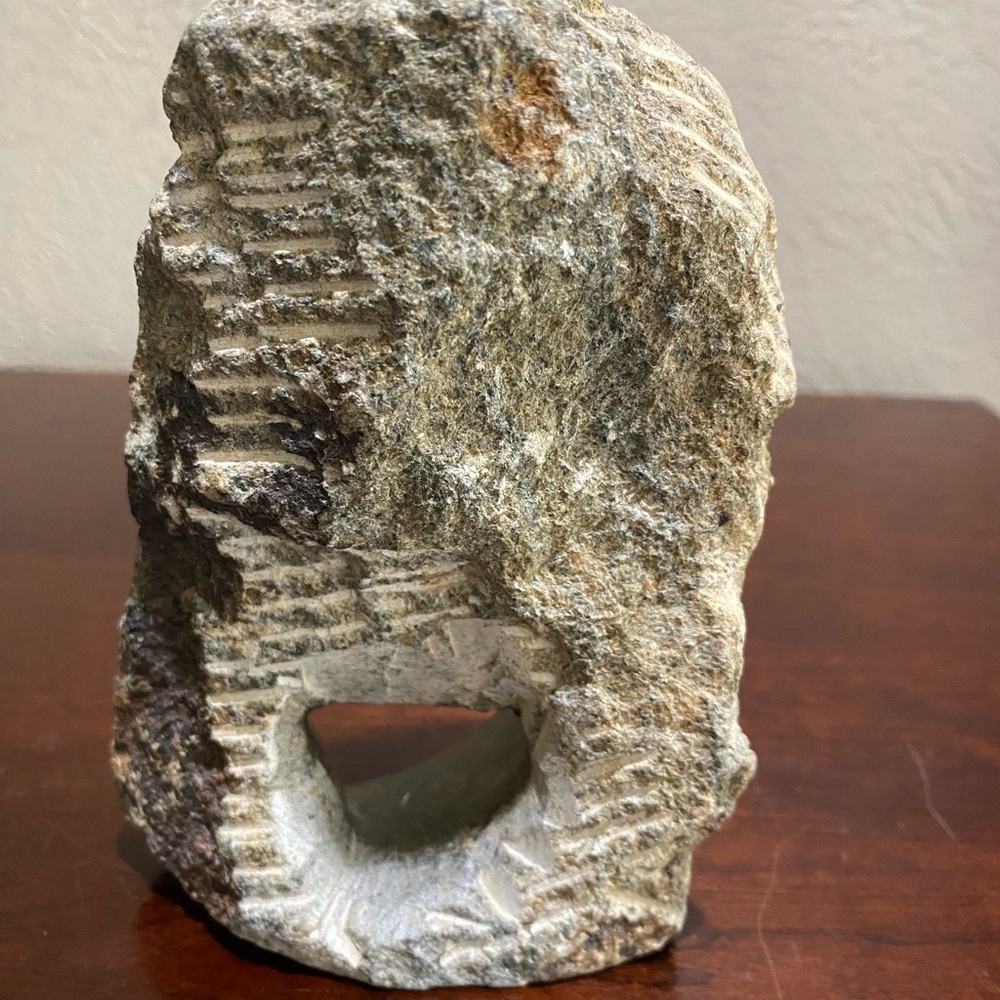 Zimbabwe, Shona Stone Sculpture, Hand Made from Serpentine Stone - Picture 5 of 7